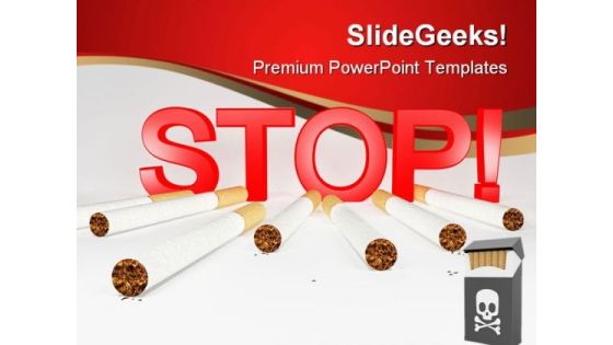 Stop Smoking Health PowerPoint Templates And PowerPoint Backgrounds 0811 Stop Smoking Health PowerPoint Templates And PowerPoint Backgrounds 0811