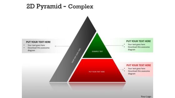 Strategic Management 2d Pyramid Complex Design With 2 Stages Business Diagram Strategic Management 2d Pyramid Complex Design With 2 Stages Business Diagram
