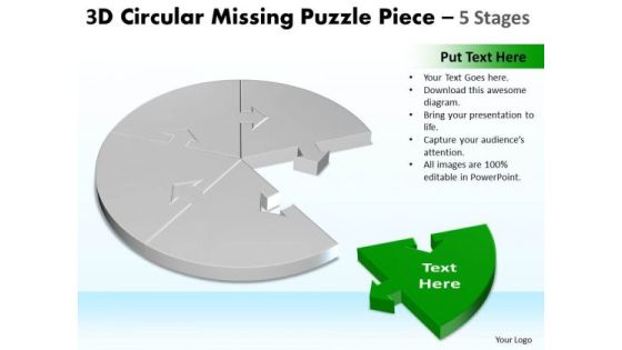 Strategic Management 3d Circular Missing Puzzle Piece 5 Stages Marketing Diagram Strategic Management 3d Circular Missing Puzzle Piece 5 Stages Marketing Diagram