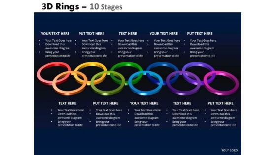 Strategic Management 3d Rings 10 Stages Business Diagram Strategic Management 3d Rings 10 Stages Business Diagram