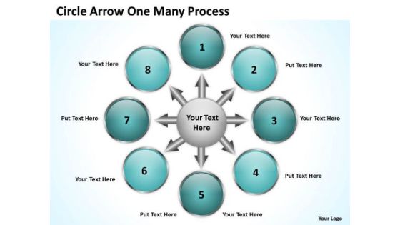 Strategic Management Circle Arrow One Many Process Strategy Diagram Strategic Management Circle Arrow One Many Process Strategy Diagram