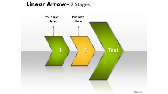 Strategic Management Linear Arrow 2 Stages Strategic Management Linear Arrow 2 Stages
