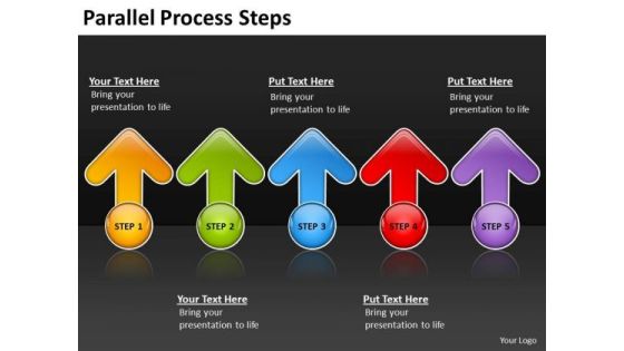 Strategic Management Parallel Process Steps Consulting Diagram Strategic Management Parallel Process Steps Consulting Diagram