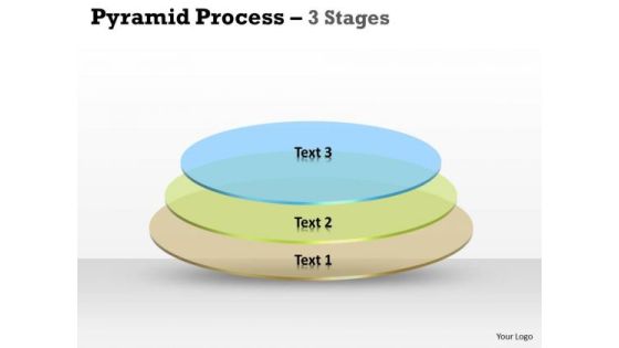 Strategic Management Pyramid Process 3 Stages Business Diagram Strategic Management Pyramid Process 3 Stages Business Diagram