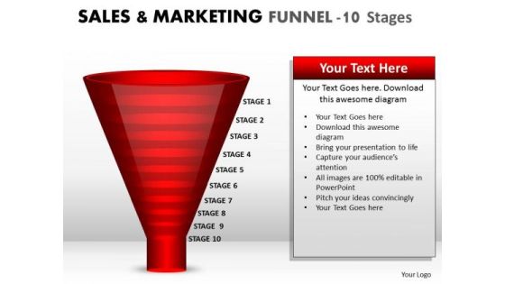 Strategic Management Sales And Marketing Funnel 10 Stages Business Diagram Strategic Management Sales And Marketing Funnel 10 Stages Business Diagram