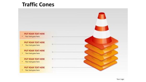 Strategic Management Traffic Cones Marketing Diagram Strategic Management Traffic Cones Marketing Diagram