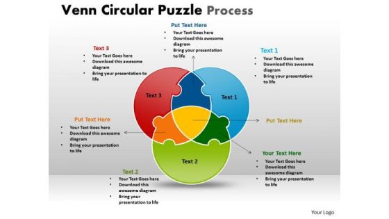 Strategic Management Venn Circular Puzzle Process Marketing Diagram Strategic Management Venn Circular Puzzle Process Marketing Diagram