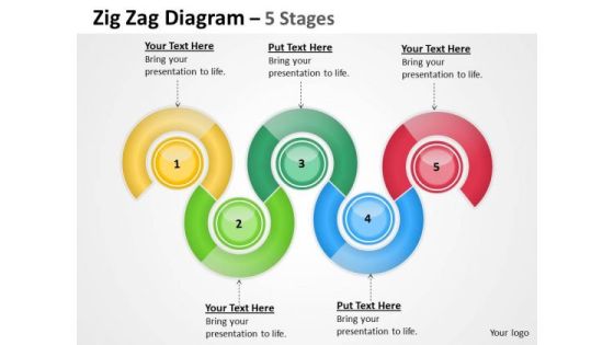 Strategic Management Zig Zag Diagram 5 Stages Consulting Diagram Strategic Management Zig Zag Diagram 5 Stages Consulting Diagram