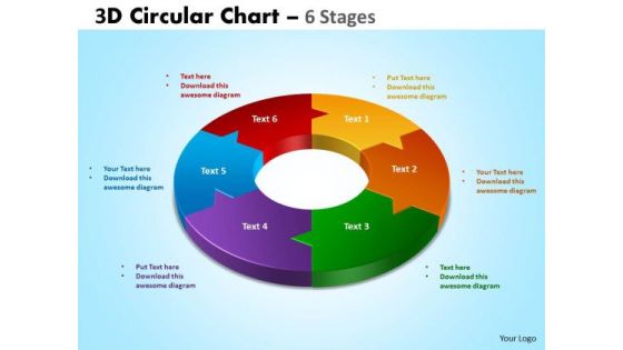 Strategy Diagram 3d Circular Chart 6 Stages Strategic Management Strategy Diagram 3d Circular Chart 6 Stages Strategic Management