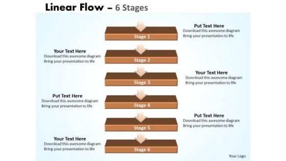 Strategy Diagram Linear Flow 6 Stages Luminous Marketing Diagram Strategy Diagram Linear Flow 6 Stages Luminous Marketing Diagram