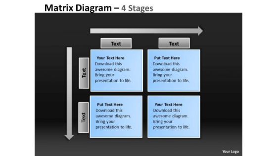 Strategy Diagram Matrix Diagram 4 Stages Business Cycle Diagram Strategy Diagram Matrix Diagram 4 Stages Business Cycle Diagram