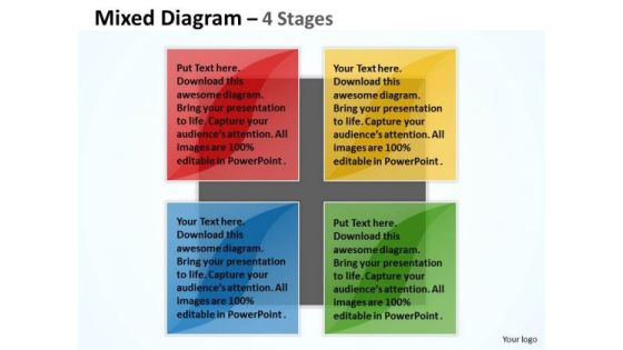 Strategy Diagram Mixed Chart For Marketing Process 4 Stages Mba Models And Frameworks Strategy Diagram Mixed Chart For Marketing Process 4 Stages Mba Models And Frameworks