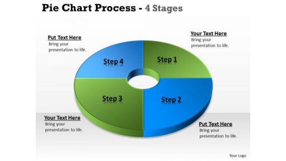 Strategy Diagram Pie Chart 4 Step Consulting Diagram Strategy Diagram Pie Chart 4 Step Consulting Diagram