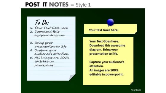 Strategy Diagram Post It Notes Style Mba Models And Frameworks Strategy Diagram Post It Notes Style Mba Models And Frameworks