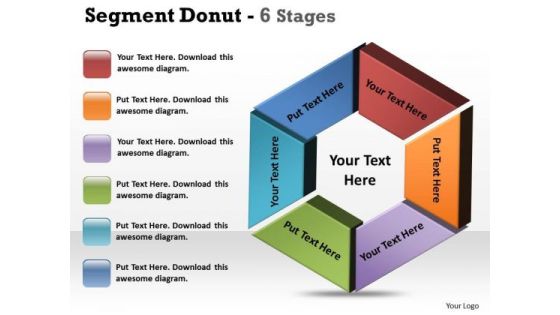 Strategy Diagram Segment Donut 6 Stages Circular Consulting Diagram Strategy Diagram Segment Donut 6 Stages Circular Consulting Diagram
