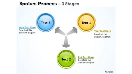 Strategy Diagram Spokes Process 3 Stages Marketing Diagram Strategy Diagram Spokes Process 3 Stages Marketing Diagram