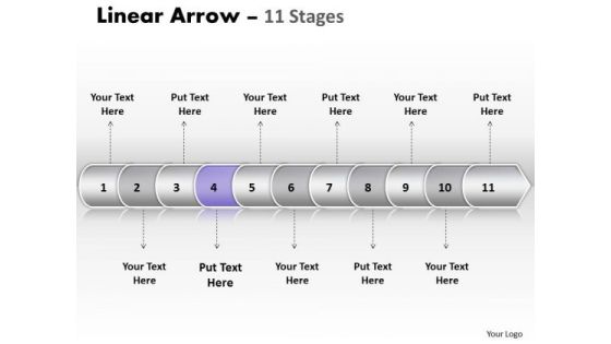 Strategy PowerPoint Template Linear Arrow 11 Stages Communication Skills Design Strategy PowerPoint Template Linear Arrow 11 Stages Communication Skills Design