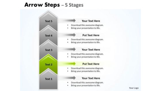 Strategy Ppt Erectile 5 Steps Representation 3 Design