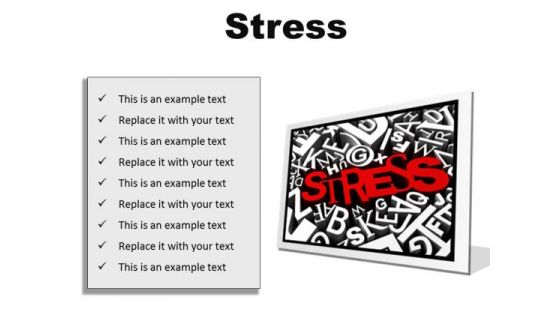 Stress Business PowerPoint Presentation Slides F Stress Business PowerPoint Presentation Slides F