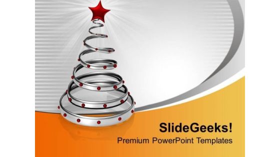 Stylish Silver Ring With Red Star Christmas PowerPoint Templates Ppt Backgrounds For Slides 0113 Stylish Silver Ring With Red Star Christmas PowerPoint Templates Ppt Backgrounds For Slides 0113