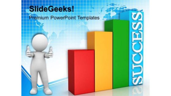 Success Bar Graph Global PowerPoint Templates And PowerPoint Themes 0512 Success Bar Graph Global PowerPoint Templates And PowerPoint Themes 0512