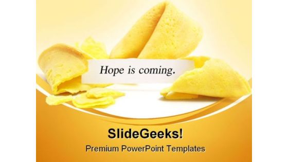 Success Cookie Business PowerPoint Templates And PowerPoint Backgrounds 0211