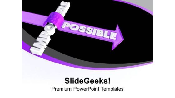 Success Is Possible PowerPoint Templates Ppt Backgrounds For Slides 0513 Success Is Possible PowerPoint Templates Ppt Backgrounds For Slides 0513