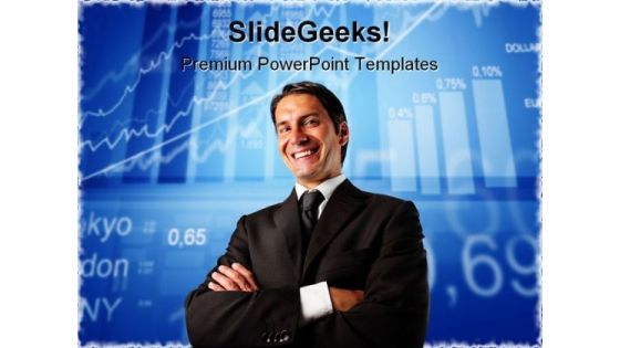Success Man01 Business PowerPoint Background And Template 1210 Success Man01 Business PowerPoint Background And Template 1210