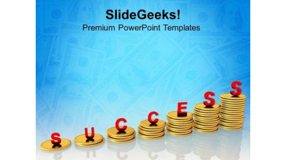 Success Word On Coins PowerPoint Templates Ppt Backgrounds For Slides 0713 Success Word On Coins PowerPoint Templates Ppt Backgrounds For Slides 0713