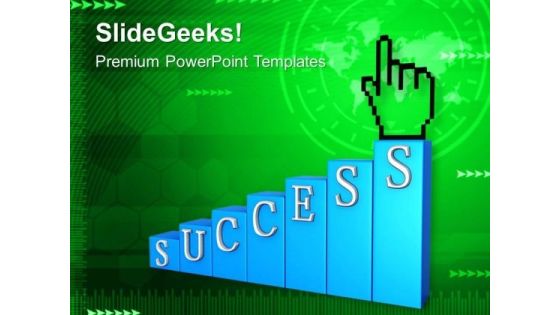 Successful Bar Graph Shows Business Profits PowerPoint Templates Ppt Backgrounds For Slides 0713 Successful Bar Graph Shows Business Profits PowerPoint Templates Ppt Backgrounds For Slides 0713