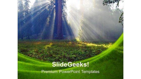 Sunbeams Forest Nature PowerPoint Templates Ppt Backgrounds For Slides 0213 Sunbeams Forest Nature PowerPoint Templates Ppt Backgrounds For Slides 0213