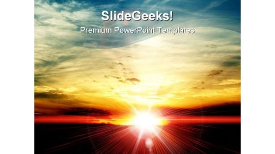 Sunset Beauty PowerPoint Templates And PowerPoint Backgrounds 0211 Sunset Beauty PowerPoint Templates And PowerPoint Backgrounds 0211