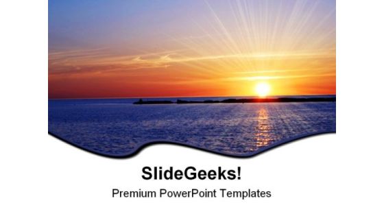 Sunset Nature PowerPoint Themes And PowerPoint Slides 0611 Sunset Nature PowerPoint Themes And PowerPoint Slides 0611