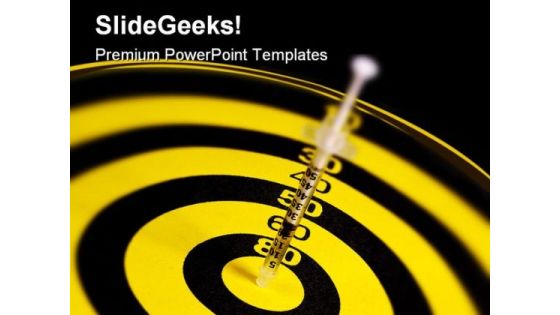 Syringe Dart Medical PowerPoint Themes And PowerPoint Slides 0811 Syringe Dart Medical PowerPoint Themes And PowerPoint Slides 0811