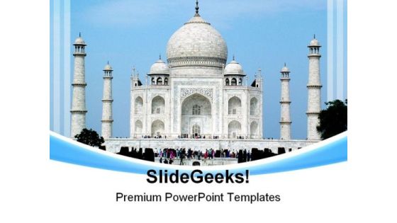 Taj Mahal India Beauty PowerPoint Templates And PowerPoint Backgrounds 0311 Taj Mahal India Beauty PowerPoint Templates And PowerPoint Backgrounds 0311