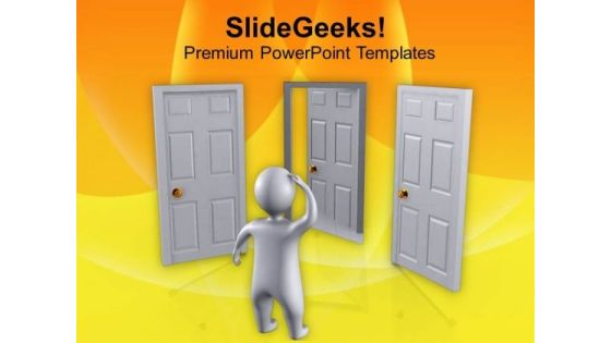 Take Right Decision For Better Future PowerPoint Templates Ppt Backgrounds For Slides 0613