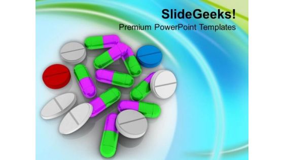 Take The Right Medicine PowerPoint Templates Ppt Backgrounds For Slides 0613