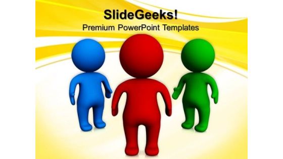 Talking People Business PowerPoint Templates And PowerPoint Themes 0712