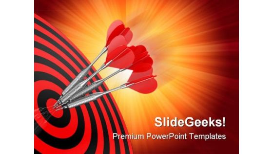 Target01 Business PowerPoint Template 0610