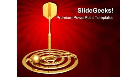 Target Business PowerPoint Templates And PowerPoint Backgrounds 0411