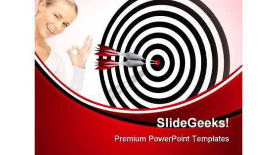 Target Business PowerPoint Themes And PowerPoint Slides 0711 Target Business PowerPoint Themes And PowerPoint Slides 0711