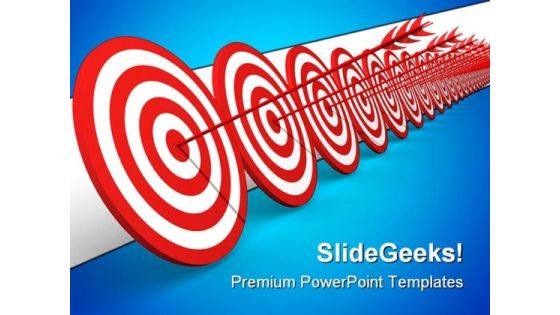 Target Business PowerPoint Themes And PowerPoint Slides 0911