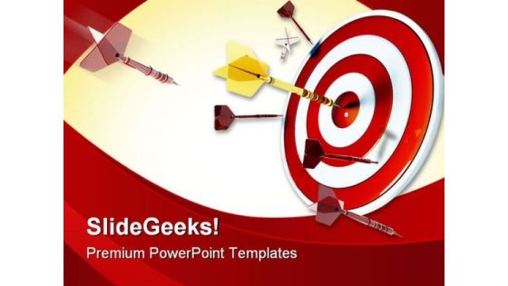 Target Success PowerPoint Template 0910 Target Success PowerPoint Template 0910