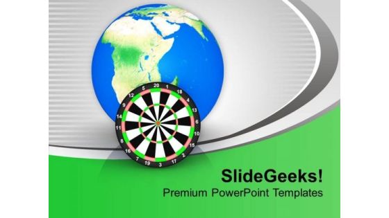 Target The Global Economy For Business PowerPoint Templates Ppt Backgrounds For Slides 0313 Target The Global Economy For Business PowerPoint Templates Ppt Backgrounds For Slides 0313