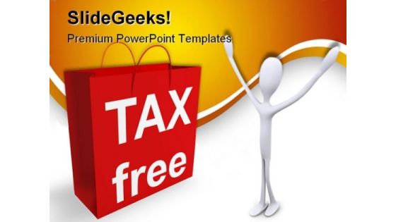 Tax Free Shopping People PowerPoint Backgrounds And Templates 0111 Tax Free Shopping People PowerPoint Backgrounds And Templates 0111