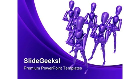 Team01 Leadership PowerPoint Templates And PowerPoint Backgrounds 0611