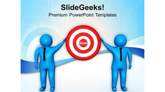 Team Achieved The Goal Business Strategy PowerPoint Templates Ppt Backgrounds For Slides 0813