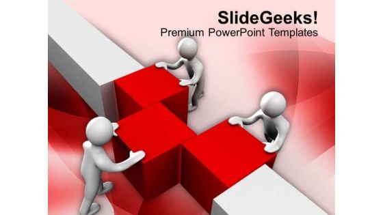 Team Assemble Cubes Business Partnership PowerPoint Templates Ppt Backgrounds For Slides 0413 Team Assemble Cubes Business Partnership PowerPoint Templates Ppt Backgrounds For Slides 0413