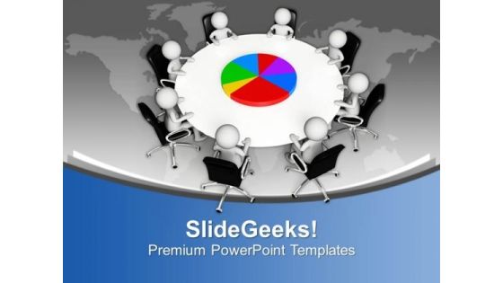 Team Discussion For Improvement In Sales PowerPoint Templates Ppt Backgrounds For Slides 0613 Team Discussion For Improvement In Sales PowerPoint Templates Ppt Backgrounds For Slides 0613