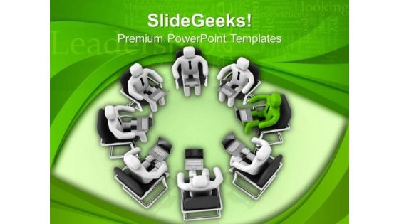 Team Discussion With Good Abilities PowerPoint Templates Ppt Backgrounds For Slides 0713 Team Discussion With Good Abilities PowerPoint Templates Ppt Backgrounds For Slides 0713